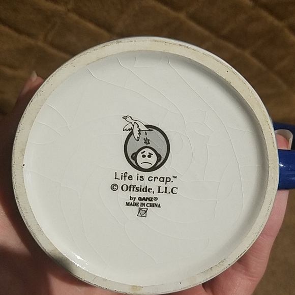 Life Is Crap Multicolor Coffee Mug Cup - Picture 3 of 3